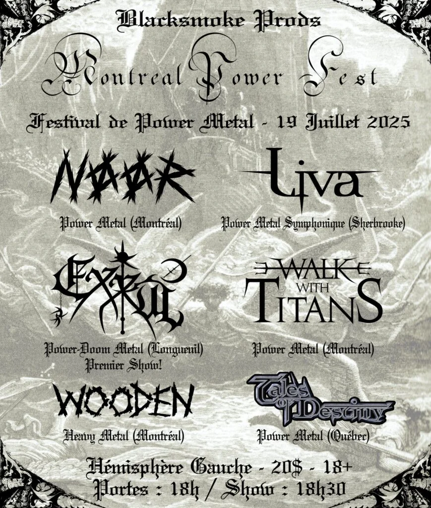 Montreal Power Fest Flyer